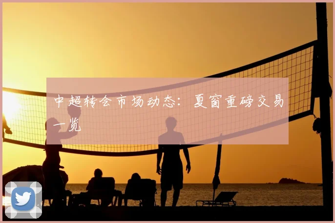 中超转会市场动态:夏窗重磅交易一览
